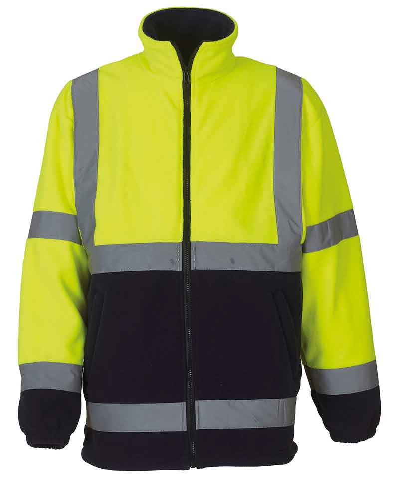 Yoko YK042 Hi Vis Heavyweight Fleece Jacket (HVK08)