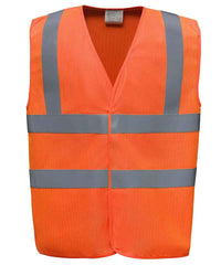Yoko YK075 Hi-vis flame-retardant anti-static waistcoat (HVW100ASFR)