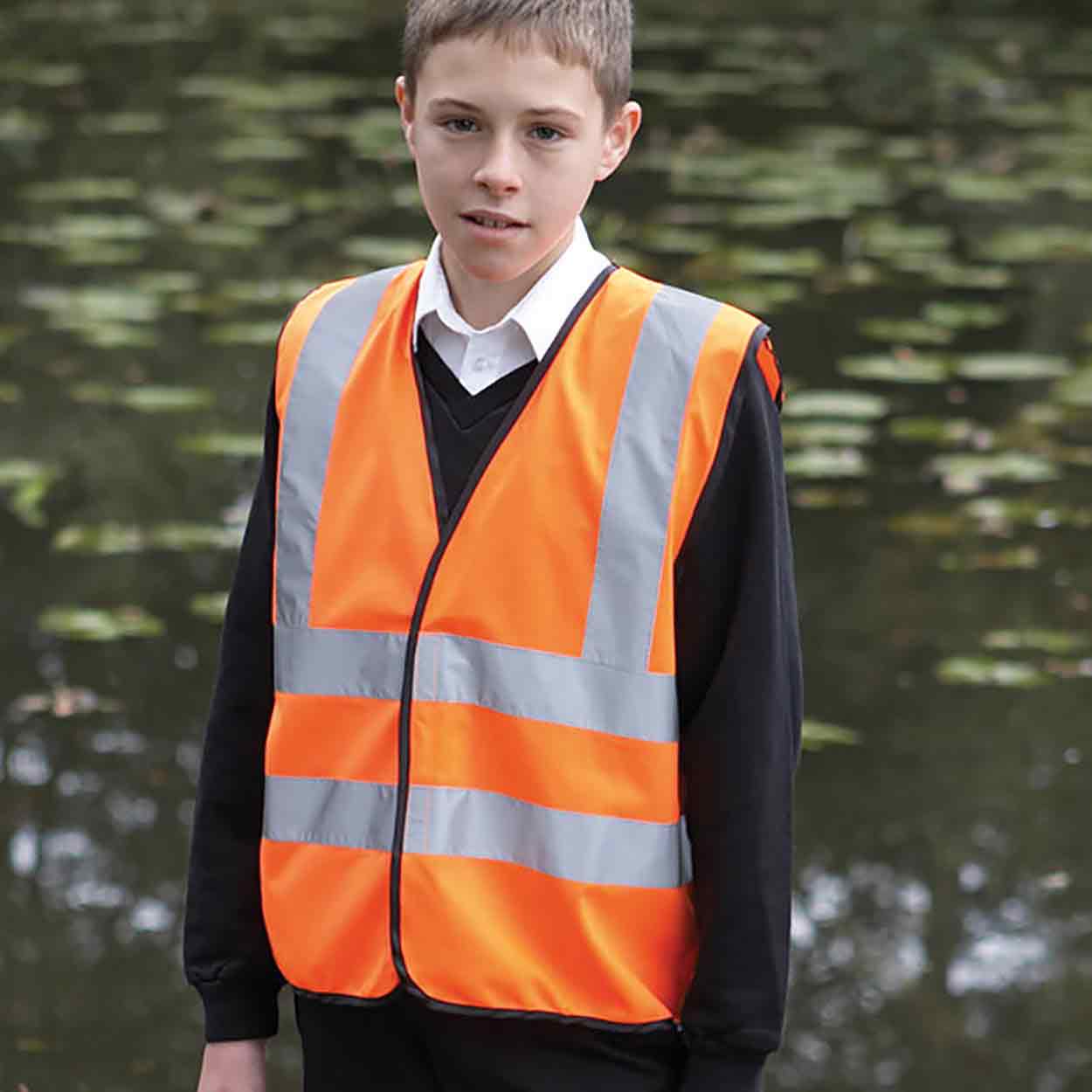 Yoko YK100 Kids Hi Vis 2 B&B Waistcoat (HVW100CH)