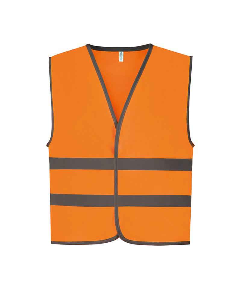 Yoko YK102 Hi-vis reflective border kids waistcoat (HVW102CH)