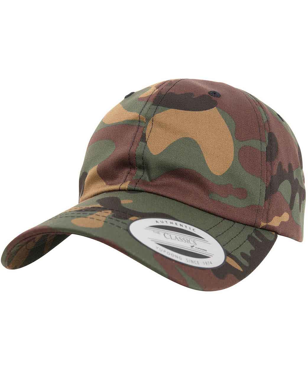 Flexfit by Yupoong 6245CM Dad hat baseball strap back