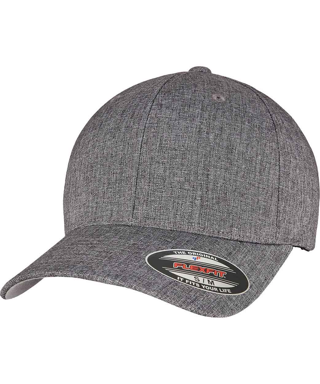 Flexfit by Yupoong 6350 Flexfit heatherlight cap