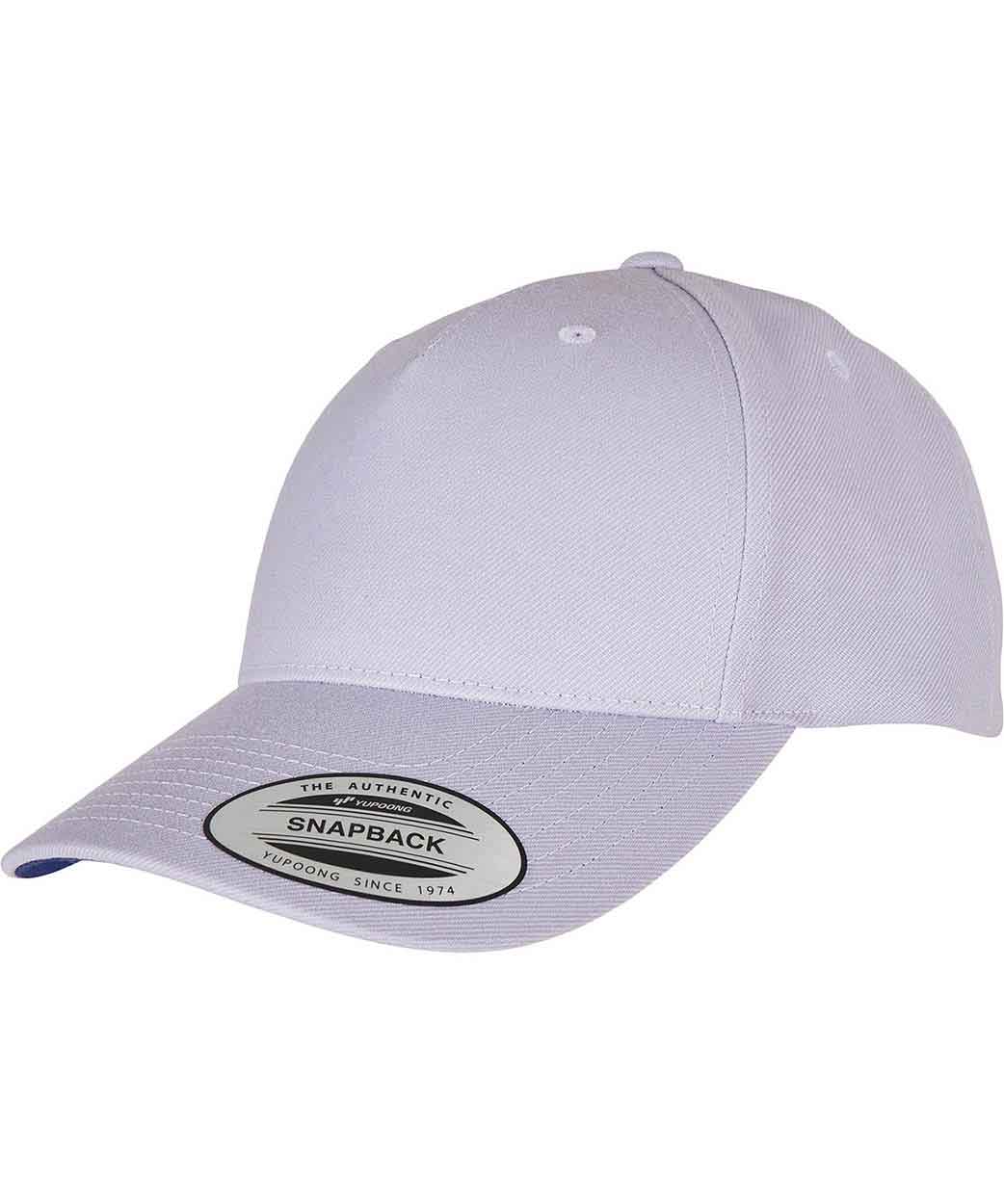 Flexfit by Yupoong 5789M YP classics 5-panel premium curved visor snapback cap