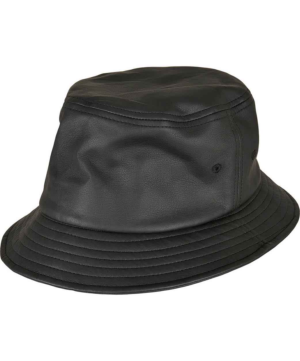 Flexfit by Yupoong 5003IL Imitation leather bucket hat