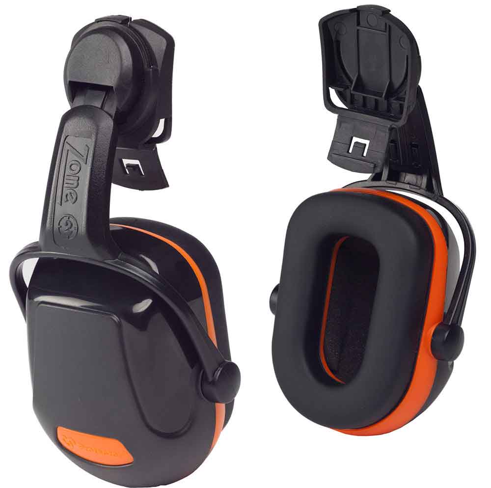 Scott Safety Z2 Helmet Mounted Ind Orange Muff