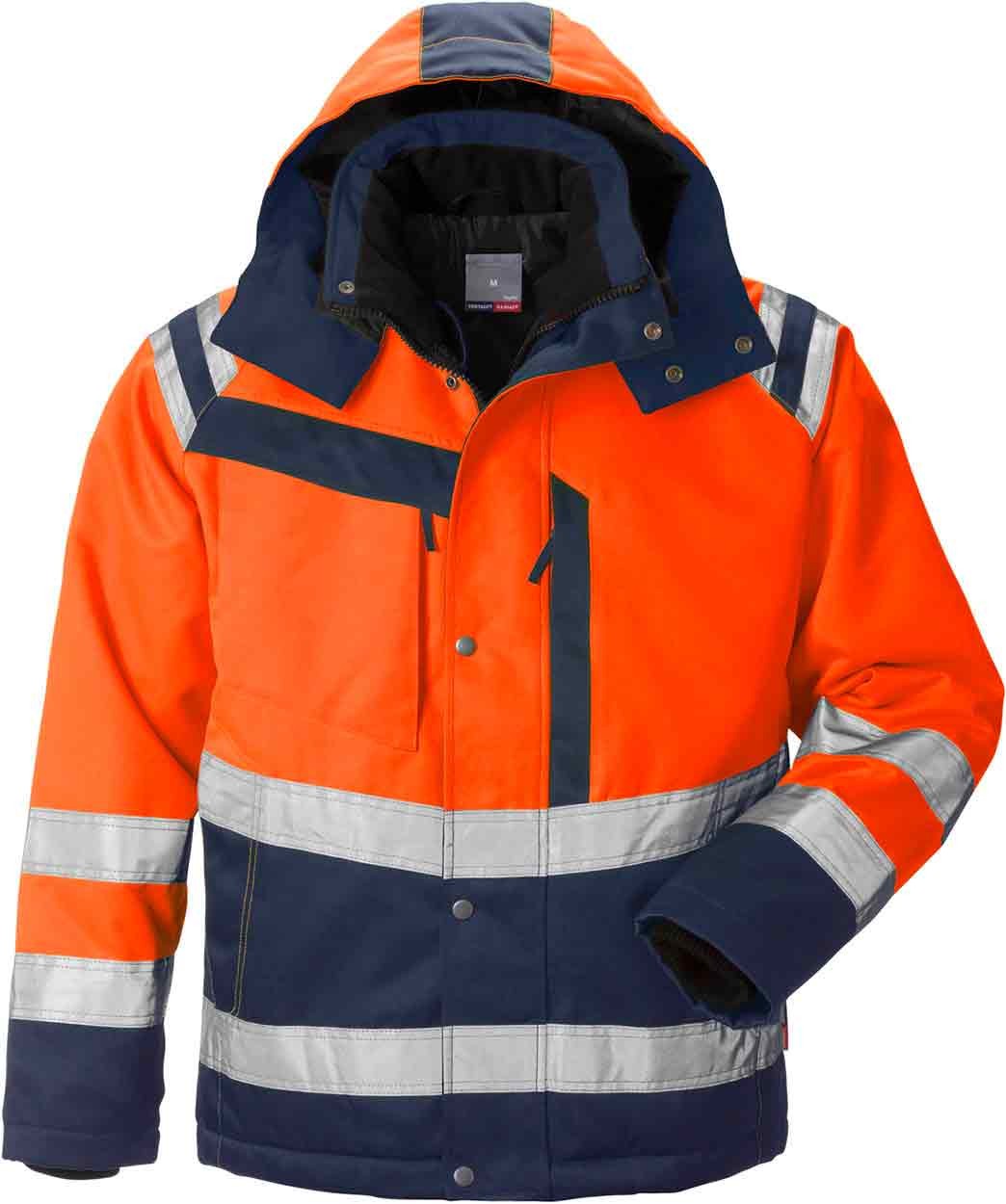 Fristads High vis winter jacket cl 3 4043 PP - Hi-Visibility Clothing -  Workwear - Best Workwear