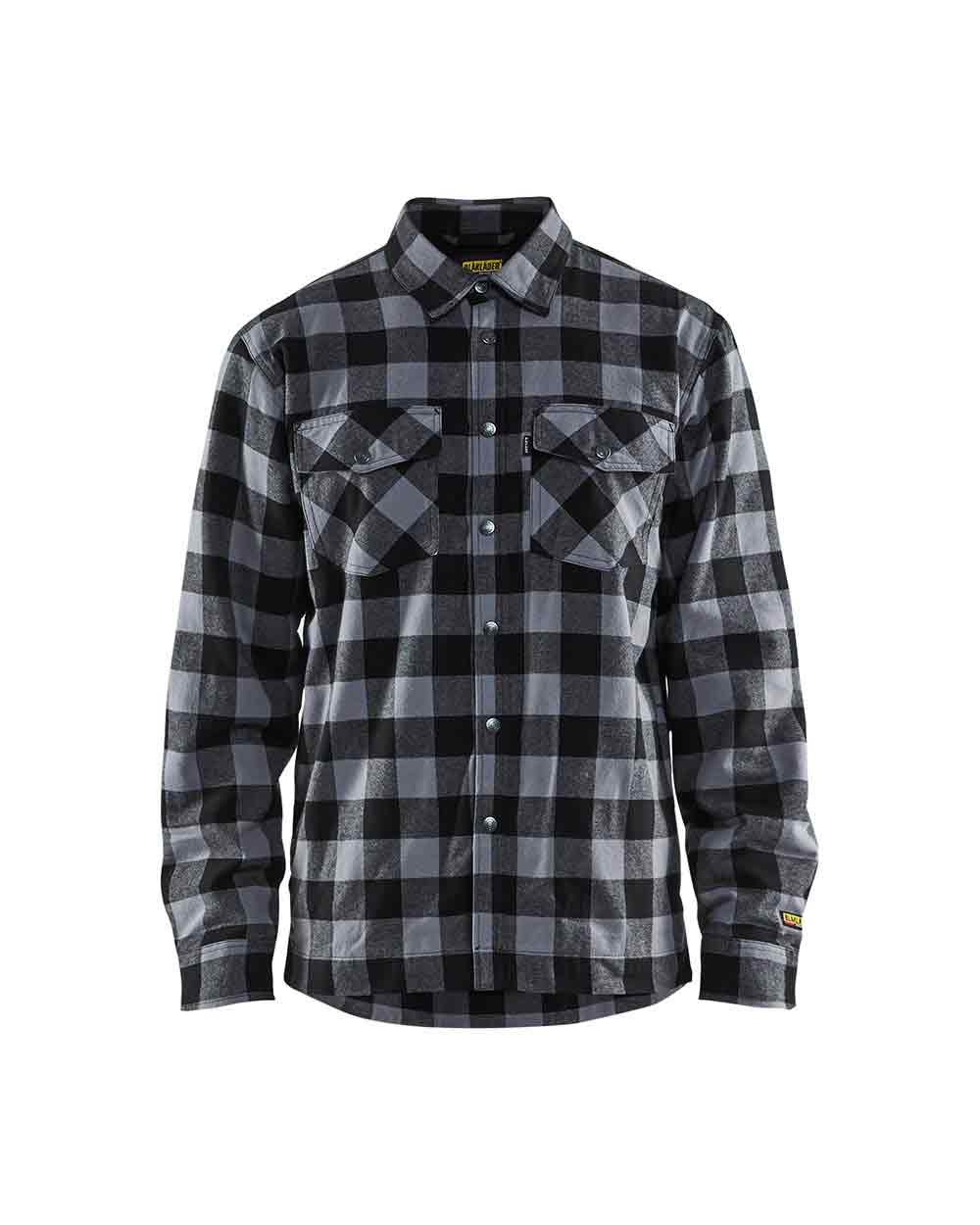 Blaklader 3225 Lined Flannel Shirt - Long Sleeve Work Shirts - Work Shirts  - Shirts - Leisurewear - Best Workwear