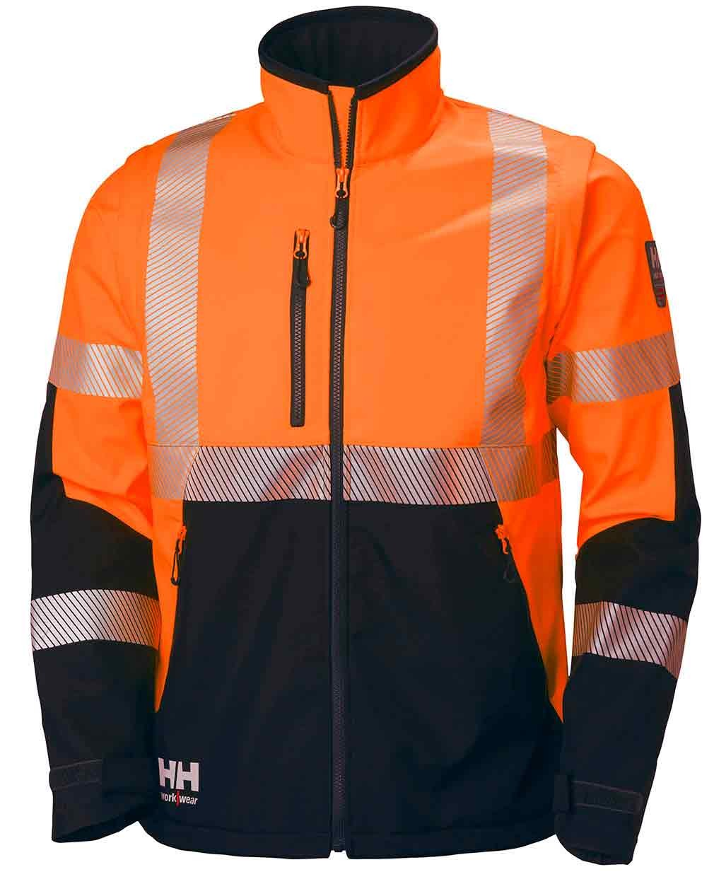 Helly Hansen 74272 Icu Softshell Jacket - Hi-Visibility Clothing - Workwear  - Best Workwear