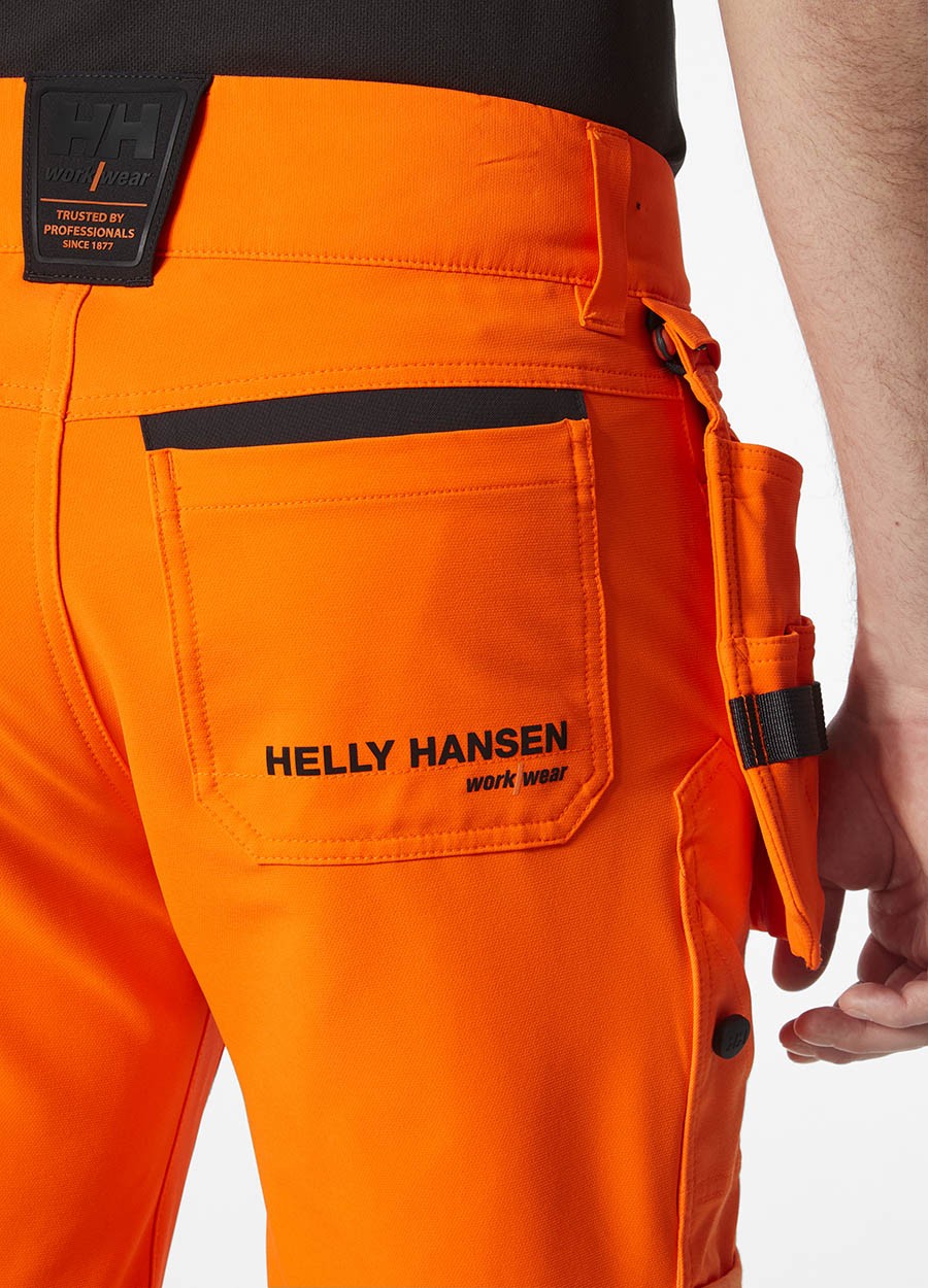 Helly Hansen Workwear Mens Alna 4X Construction Pant CL2 - Yellow/Ebony:  D100 / 34-36 W / 30 Leg - Outback Jacks Ireland