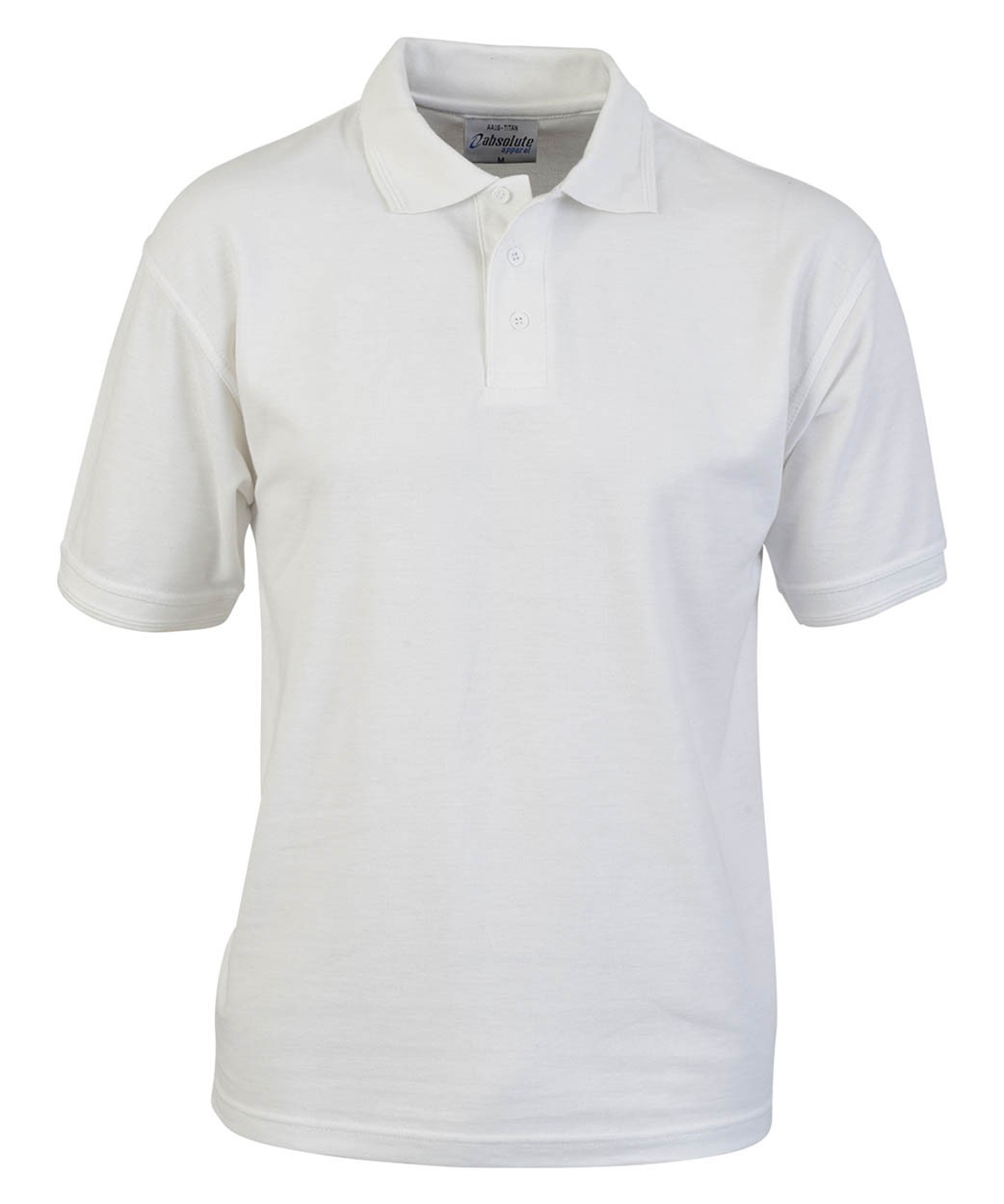 Absolute Apparel AA16 Titan Polo - Plain Poly Cotton Polo Shirts -  PolyCotton Polo Shirts - Mens Polo Shirts - Polo Shirts - Leisurewear -  Best Workwear