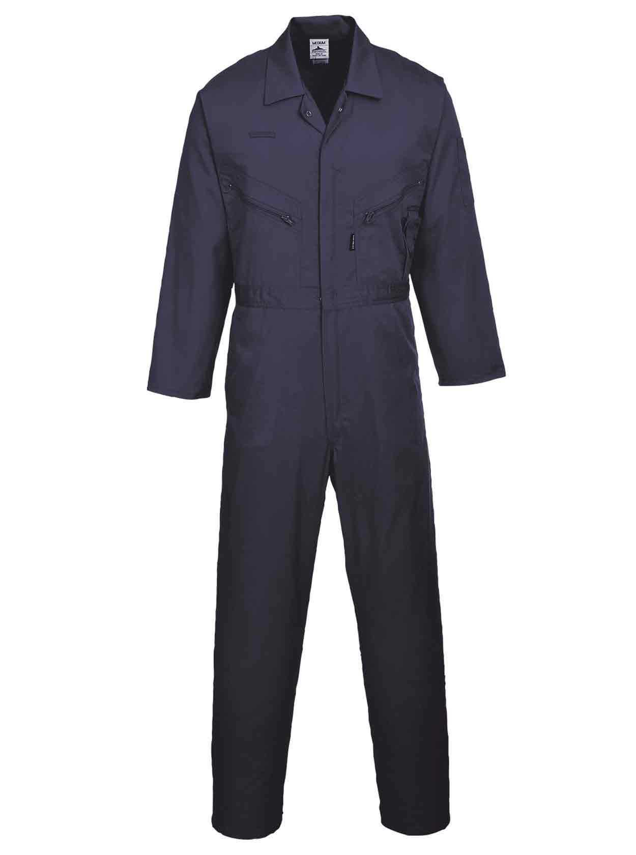 Portwest C813 Liverpool-Zip Coverall - Boilersuits & Coveralls - Workwear -  Best Workwear