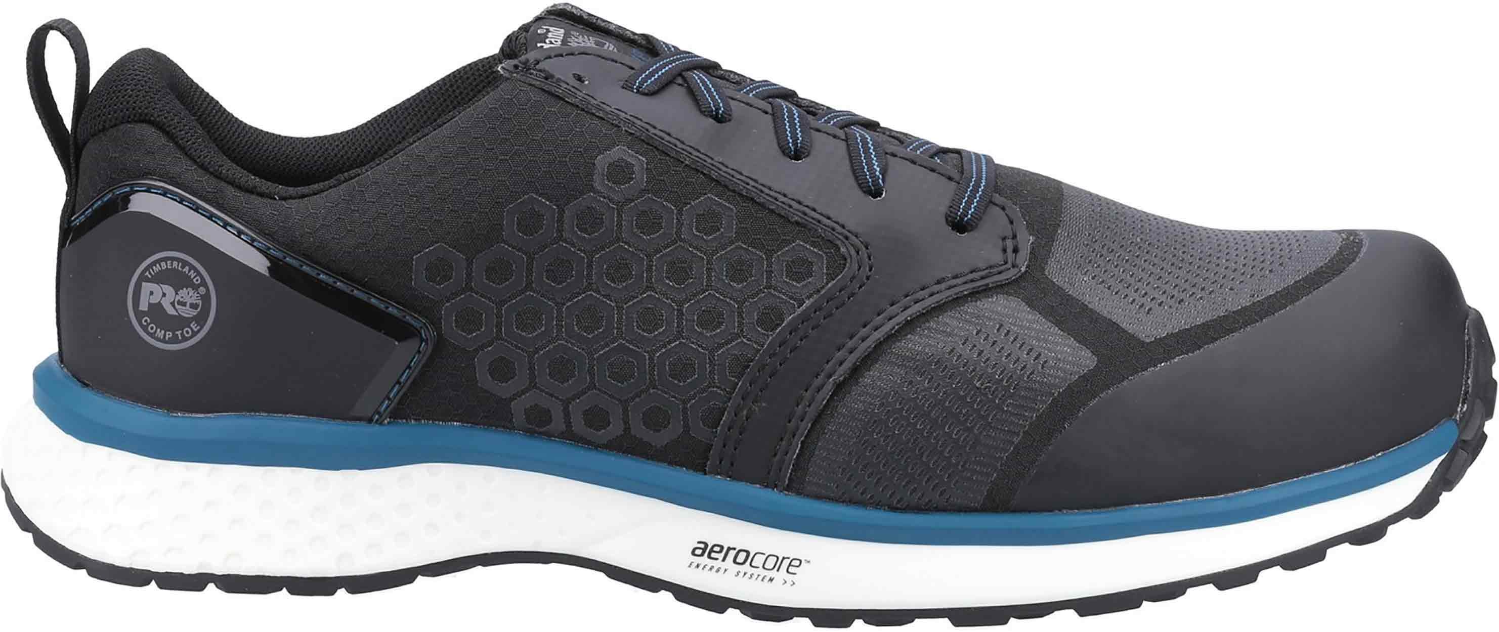 Timberland Pro Reaxion S3 Trainer Black/Blue - Composite and Metal Free  Safety Footwear - Mens Safety Boots & Shoes - Safety Footwear - Best  Workwear
