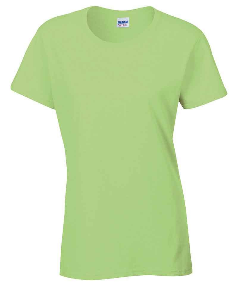 Gildan GD95 Ladies Heavy Cotton T-Shirt - Womens Plain T shirts - Women's T  Shirts - T Shirts - Leisurewear - Best Workwear