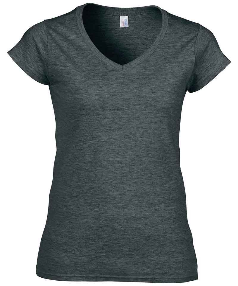 Gildan GD78 Ladies SoftStyle V T-Shirt - Women's Vee Neck T Shirts -  Women's T Shirts - T Shirts - Leisurewear - Best Workwear