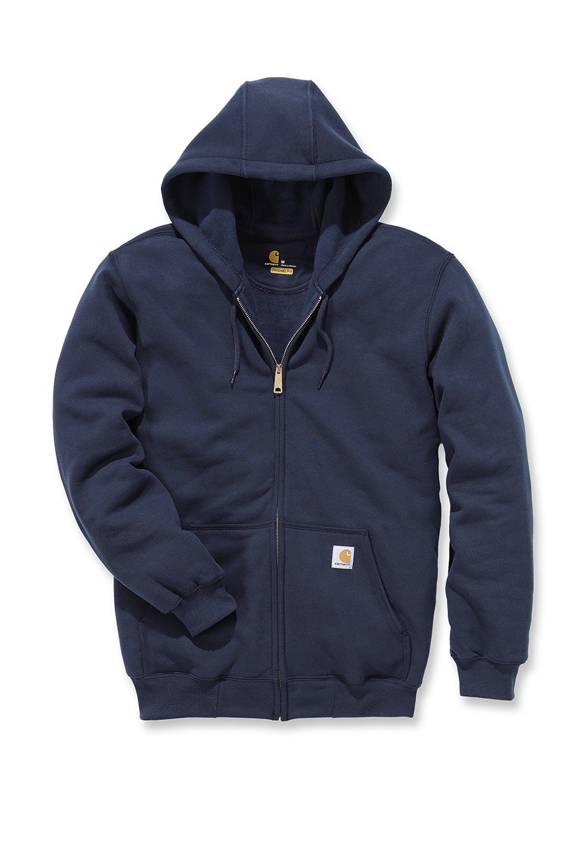Carhartt K122 Midweight Hooded Zip-Front Sweatshirt - Workwear Sweatshirts  - Workwear Tops - Workwear - Best Workwear