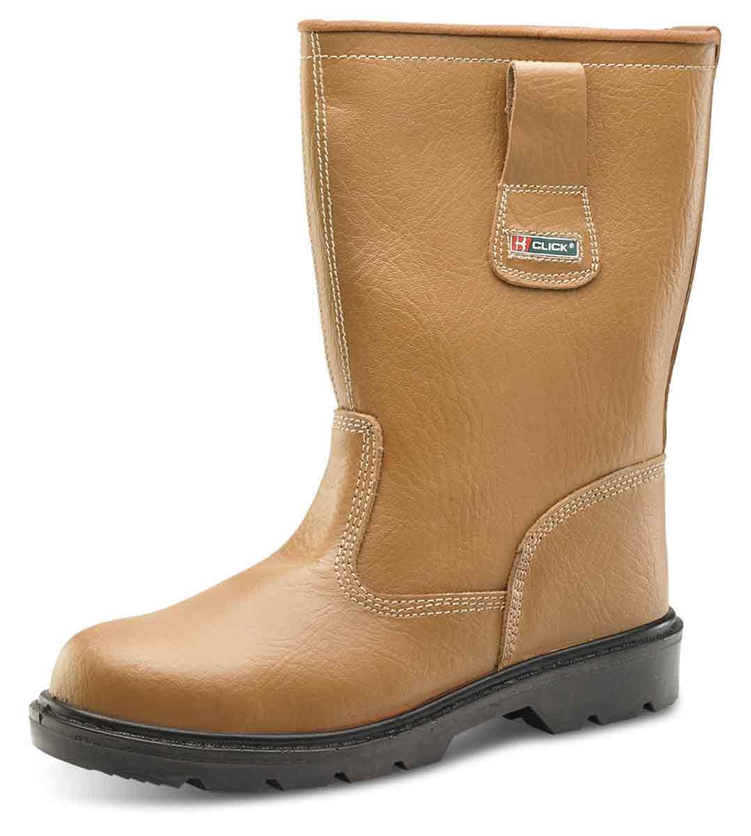 Click RBUS Rigger Boot Unlined - Rigger Boots - Mens Safety Boots & Shoes - Safety  Footwear - Best Workwear