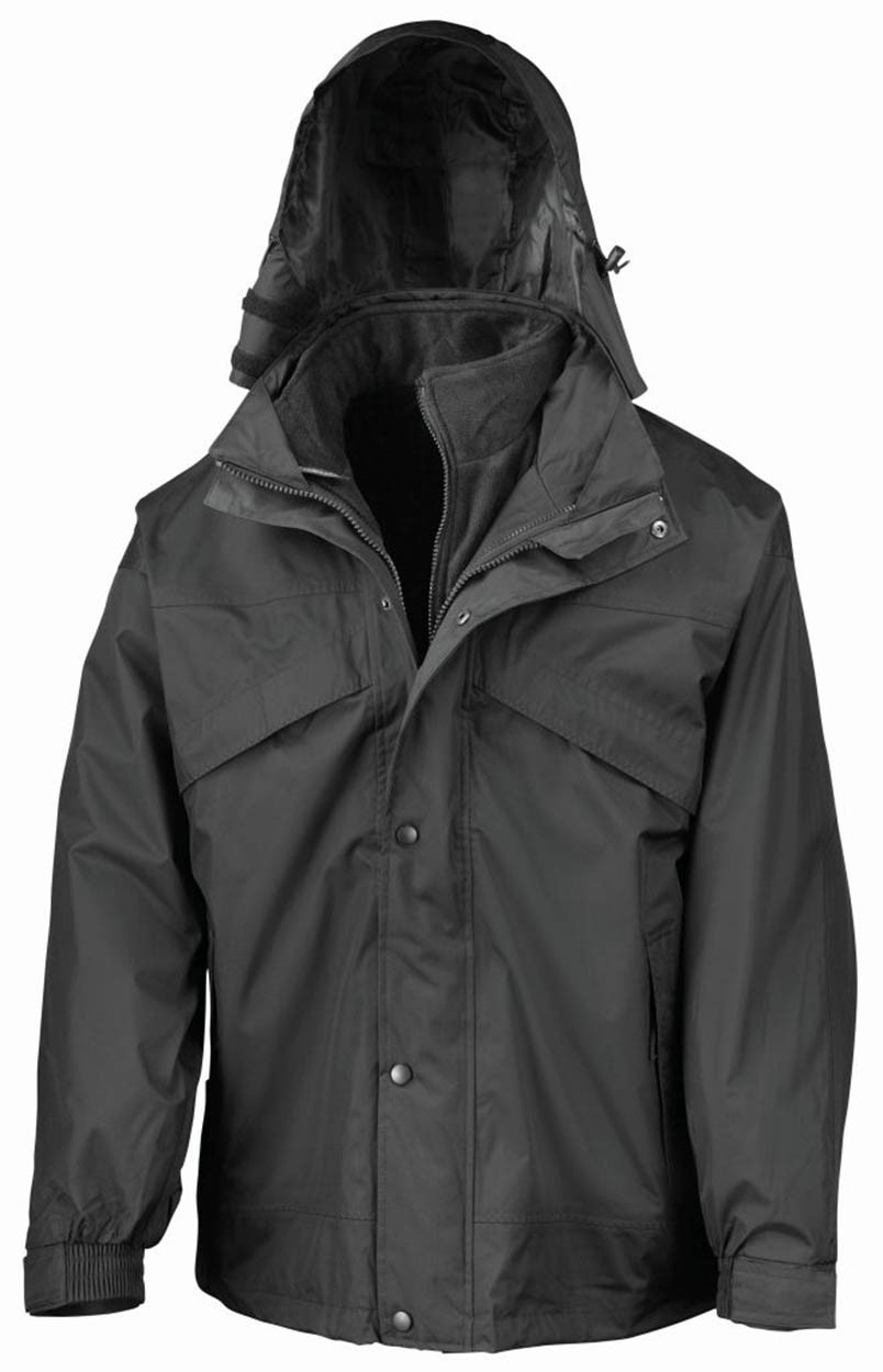 Result RS68 3in1 Waterproof Fleece lined Jacket - Mid Weight Leisure Jackets  - Leisure Jackets - Leisurewear - Best Workwear