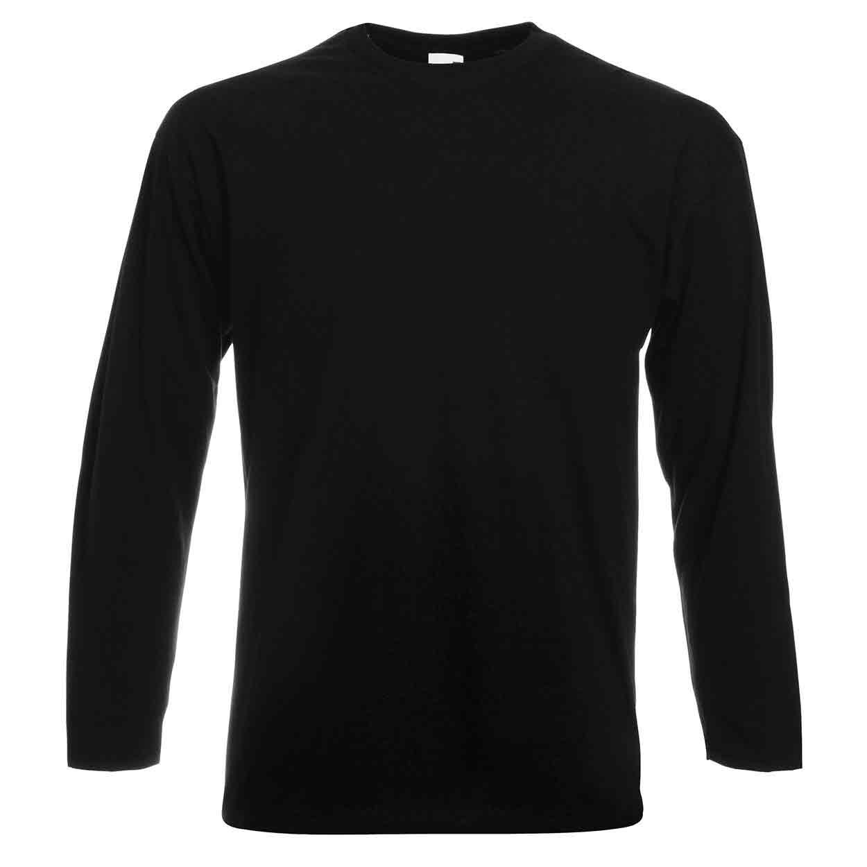 Fruit of the Loom SS21 Long Sleeve Value T-Shirt - Mens Long Sleeve T-Shirts  - Unisex / Men's T Shirt Alternatives - Unisex / Men's T Shirts - T Shirts  - Leisurewear - Best Workwear