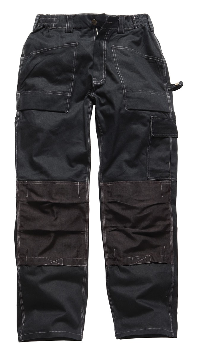 DeWalt Pro Tradesman Multi-Pocket Work Trousers Black (Various Sizes) -  MAD4TOOLS.COM