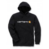 Carhartt Signature Logo Hooded Sweatshirt