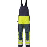 Fristads Kansas Flame high vis bib'n'brace cl 2 1585 FLAM