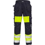 Fristads Flamestat high vis craftsman trousers woman cl 1 2777 ATHS