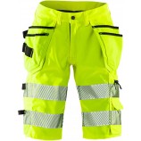 Fristads High vis stretch shorts woman cl 1 2529 PLU