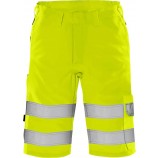 Fristads High vis Green shorts class 2 2650 GPLU