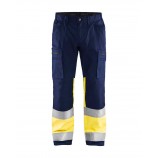 Blaklader 1551 High Vis Trouser With Stretch