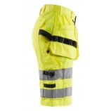 Blaklader 1586 Highvis Shorts With Stretch