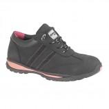 Footsure Ladies Black Shoe S1P 