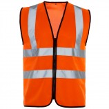 Supertouch H100 Hi Vis Vest - Zip