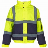 Supertouch H37 Hi Vis 2 Tone Bomber Jacket