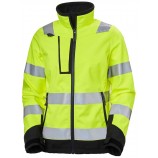 Helly Hansen 74098 Womens Luna Hi Vis Softshell Jacket