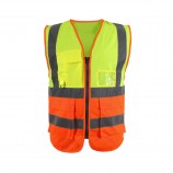 Blackrock 803021 Hi-Vis Yellow/Orange Premium Waistcoat