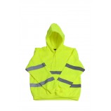 Blackrock 81100 Hi-Vis Yellow Hooded Sweatshirt