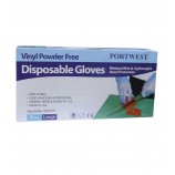 Portwest A905 Powder Free Vinyl Disposable Glove
