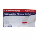Portwest A910 Powdered Latex Disposable Glove