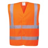 Portwest Hi-Vis Two Band & Brace Ves 