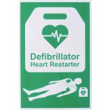 Click Medical CM1328 Aed Automated External Defibrillator Sign