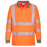 Portwest EC11 Eco Hi-Vis L/S Polo (Pack 6)