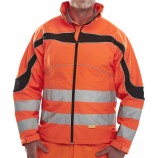 B-Seen ET41OR Eton Soft Shell Jacket Orange