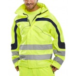 B-Seen Eton Breathable Hi Viz Jacket S 