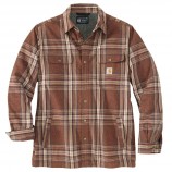 Carhartt 105430 Flannel Sherpa Lined Shirt Jac