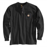 Carhartt K128 Workwear Pocket Henley L/S