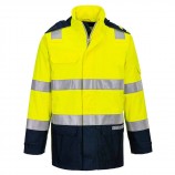 Portwest FR605 Bizflame Rain+ Hi-Vis Light Arc Jacket