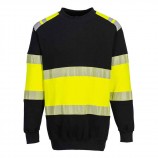 Portwest FR716 PW3 Flame Resistant Class 1 Sweatshirt