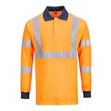 Portwest FR76 Flame Resistant GO/RT Polo Shirt