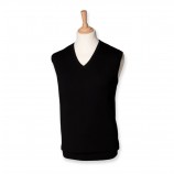 Henbury H724 Sleeveless V Neck Sweater