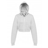 AWDis Hoods JH056 Girlie Cropped Zoodie